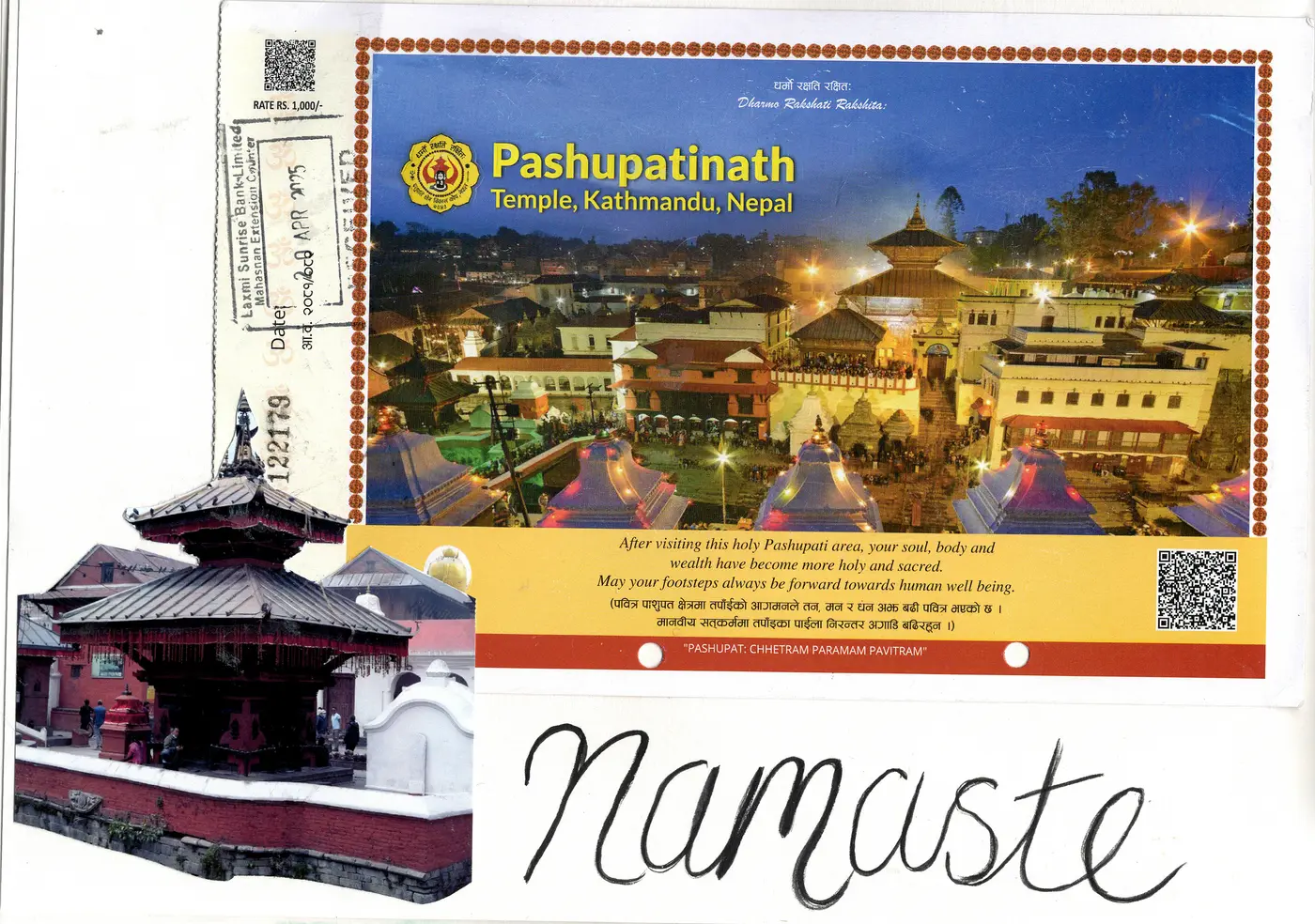 Namaste, Kathmandu, Nepal