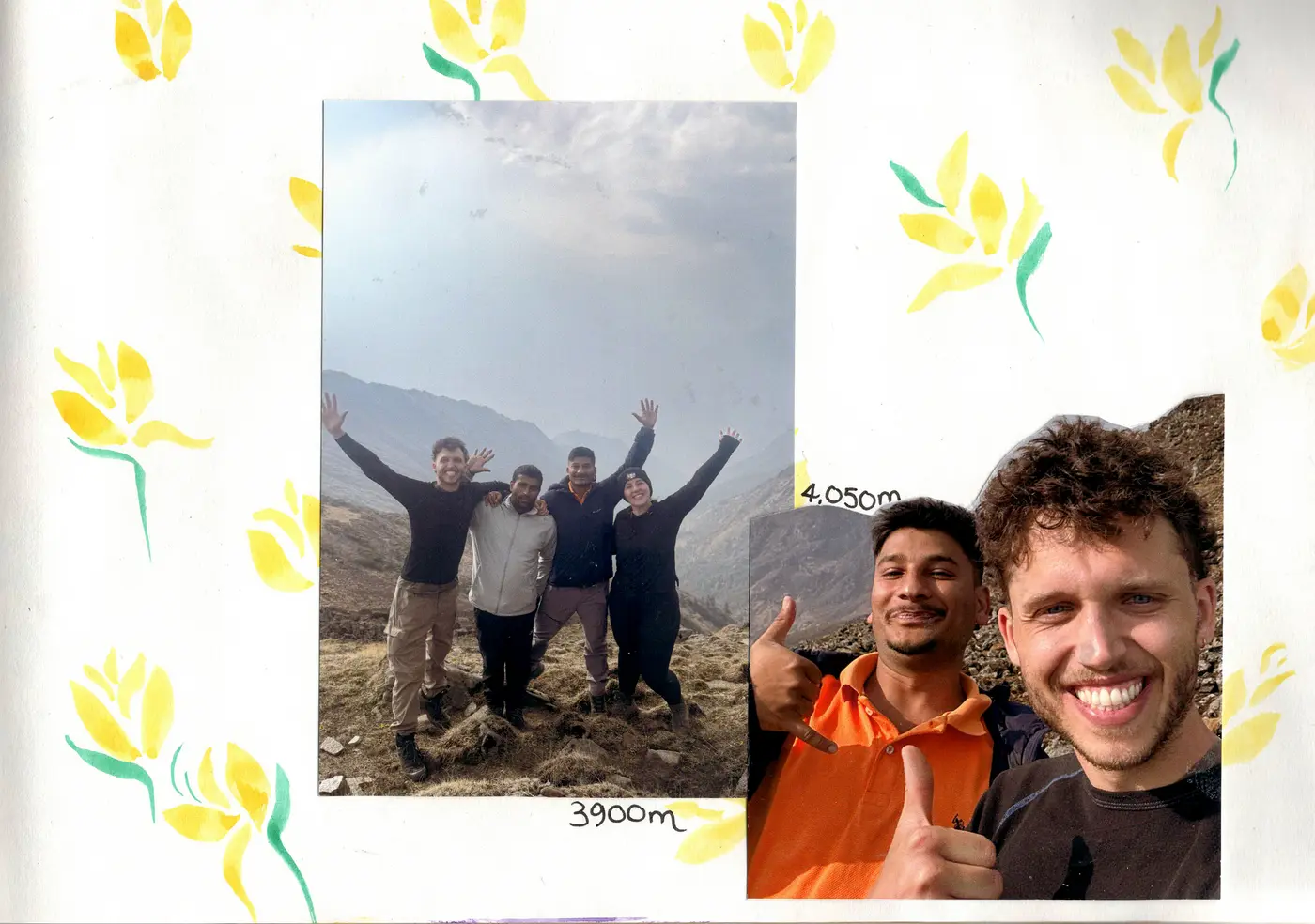 4,050m summit