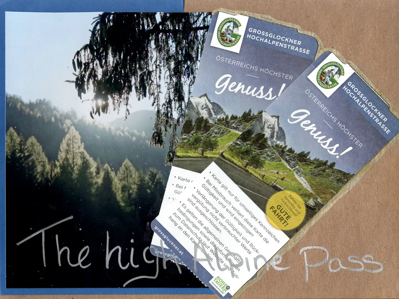 The high alpine Pass