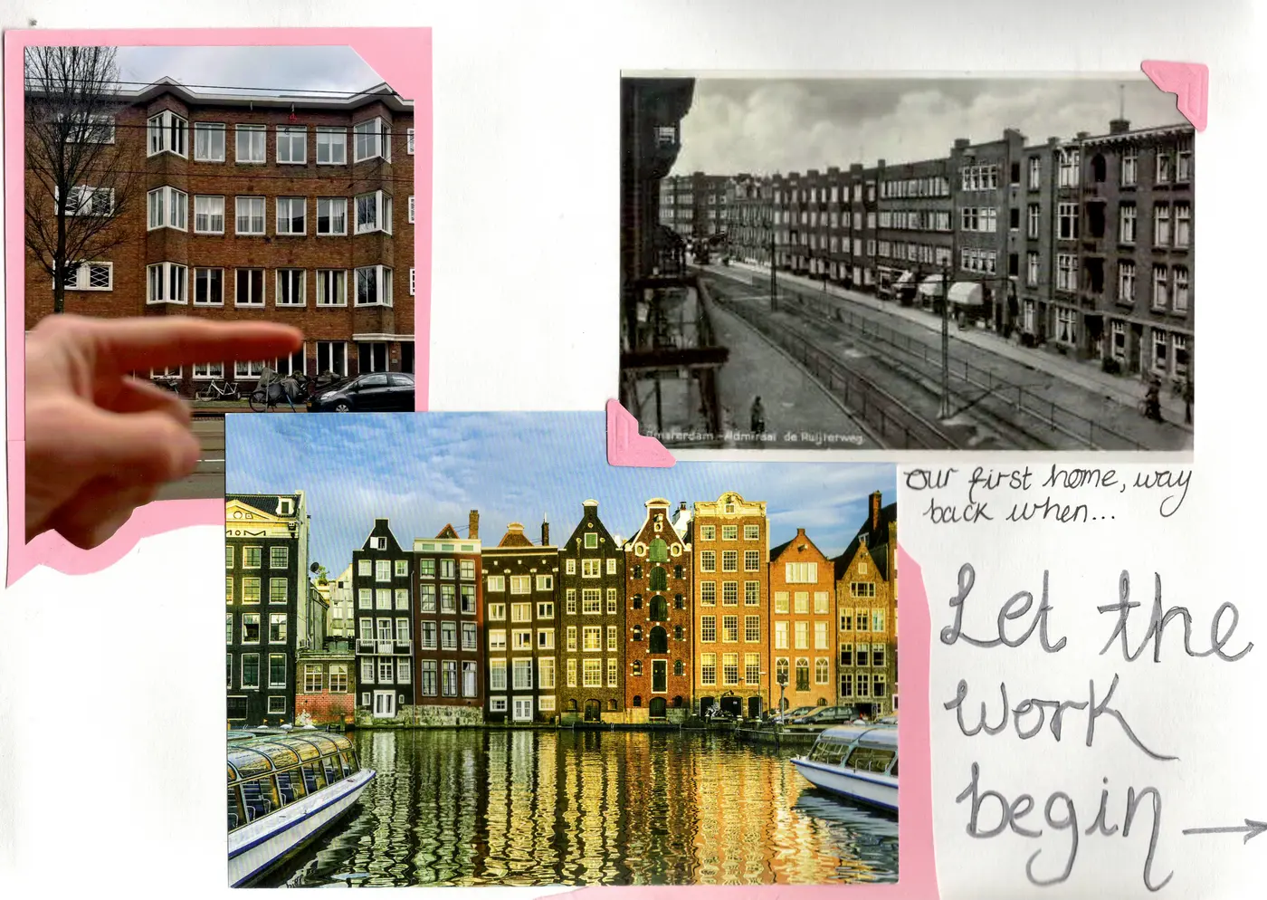 Our first home, Amsterdam, Netherlands