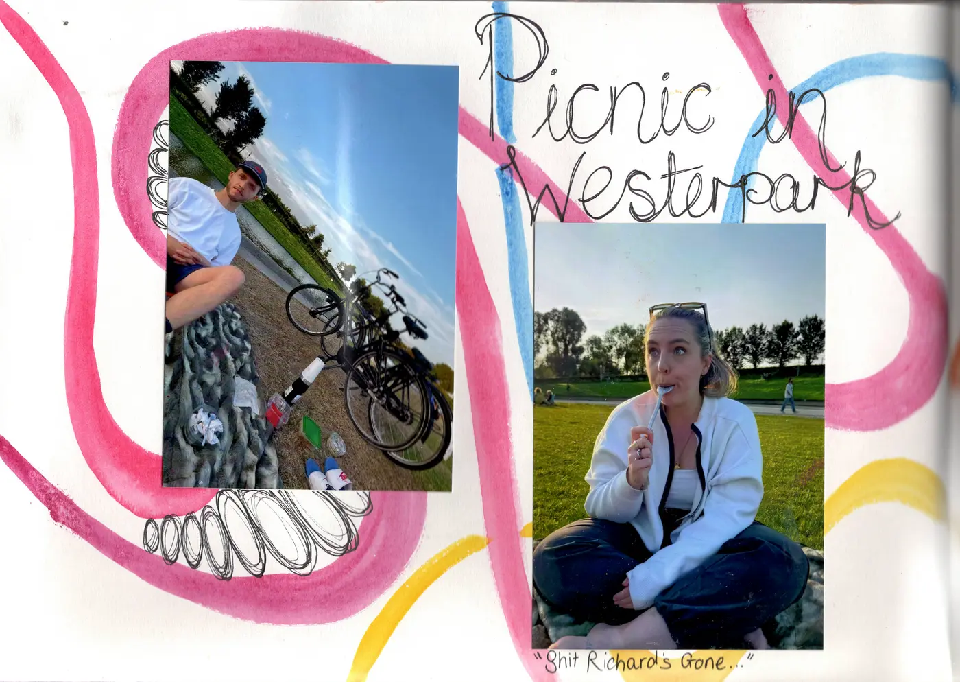 Picnic in Westerpark, Netherlands
