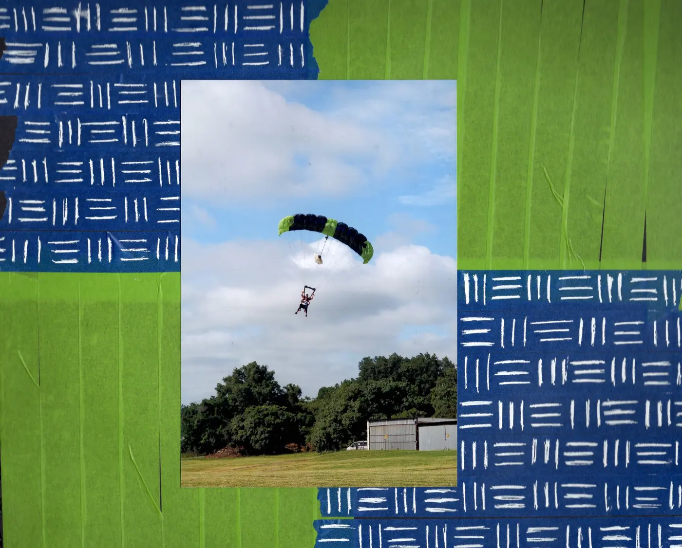 Tandem skydive, South Africa